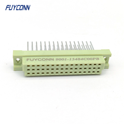 3 linhas Conector feminino DIN41612 48 pin 13mm Press Pin DIN 41612 Conector