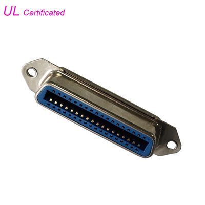 Tipo fácil UL certificado de 36 Pin Centronic do conector fêmea da solda