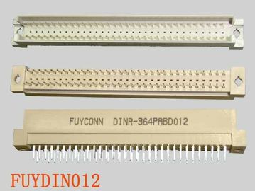 3 tipo masculino conector reto do Pin Eurocard R das fileiras 64 dos terminais do RUÍDO 41612