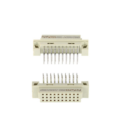 PCB ângulo direito 330S 41612 conector 3x10P 30 pin conector Eurocard feminino