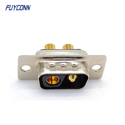 conector de alimentação de 2V2 D-SUB, conector masculino do DB da solda 2pin