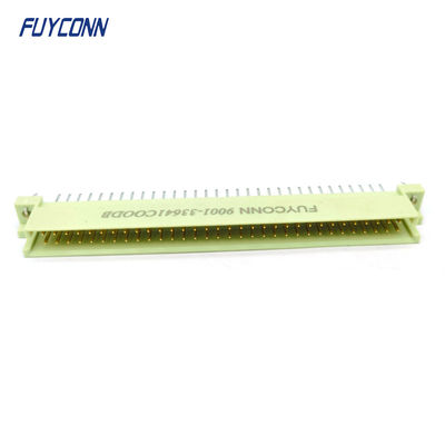 DIN41612 Conector masculino 64Pin PCB recto 2 linhas 2*32pin Eurocard Connector W/ Harpoon