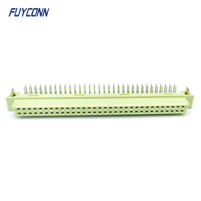 Conector DIN41612 Fêmea em ângulo 2 linhas 64Pin 264 DIN 41612 Conector PCB