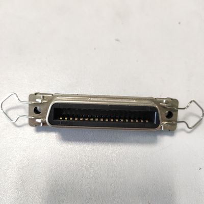 Imprensa Pin Contact de PBT 36 Pin Centronics Female Connector With