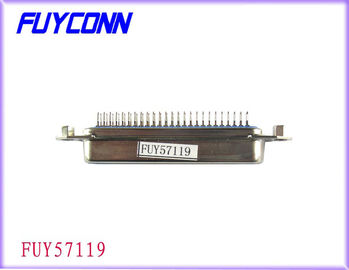 Conector 1284, UL de IEEE do receptáculo certificado do PWB Stragiht de 36 Pin Centronic conector fêmea