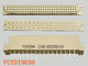 3 conector do Euro de Solderless do conector das fileiras 3*32 96 Pin Female DIN41612 com o fechamento da placa