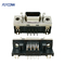 PCB SCSI Conector Feminino 1.27mm Ângulo Direito 14P 20P 26P 36P 50P 68P 100P Conector SCSI