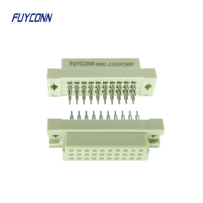 Conector Eurocard Feminino sem solda 3 linhas 3x10pin 20pin 30pin DIN41612