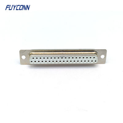 Conector fêmea do DB do copo 9pin 15pin 25pin 37pin da solda do conector do Pin D-SUB da máquina