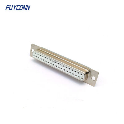 Conector fêmea do DB do copo 9pin 15pin 25pin 37pin da solda do conector do Pin D-SUB da máquina