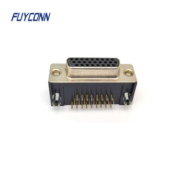 Conector D-SUB de alta densidade de PCB Feminino, 15pin 26pin 44pin 62pin Conector DSUB