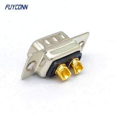 conector de alimentação de 2V2 D-SUB, conector masculino do DB da solda 2pin