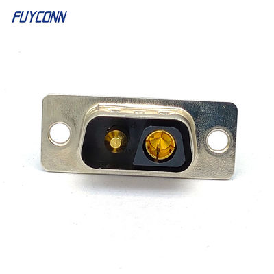 conector de alimentação de 2V2 D-SUB, conector masculino do DB da solda 2pin