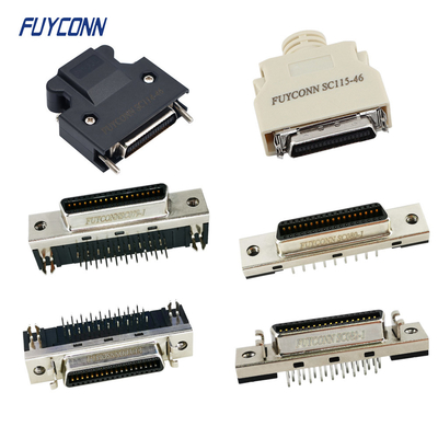 36pin SCSI Servo Connector PCB Solder Cup IDC Crimp 1.27mm Conector Fornecedor
