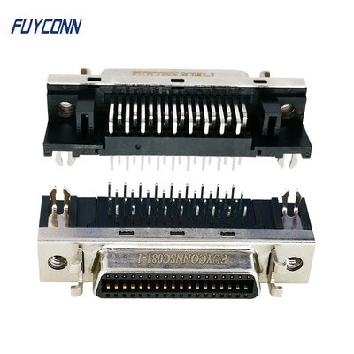 36pin SCSI Servo Connector PCB Solder Cup IDC Crimp 1.27mm Conector Fornecedor