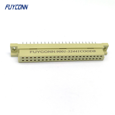 Série 9001 DIN41612 Conector PCB Vertical 2 fila Feminino 2*22pin 44Pin