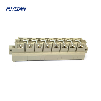 Conector de energia DIN41612 China PCB R/A 7+8 15Pin 5.08mm Conector masculino