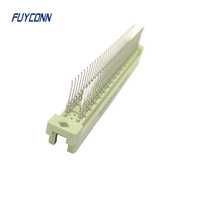 Conector sem soldadura, macho 2*32P 13mm 64pin DIN 41612 Conector de 2,54mm