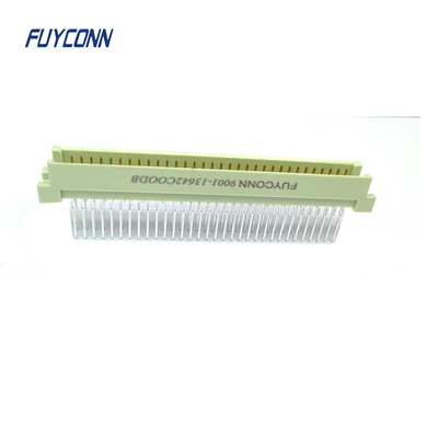 Conector sem soldadura, macho 2*32P 13mm 64pin DIN 41612 Conector de 2,54mm