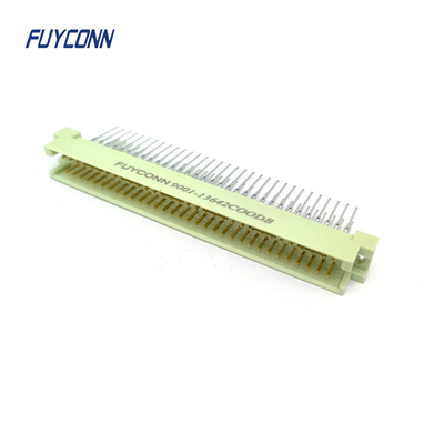 Conector sem soldadura, macho 2*32P 13mm 64pin DIN 41612 Conector de 2,54mm