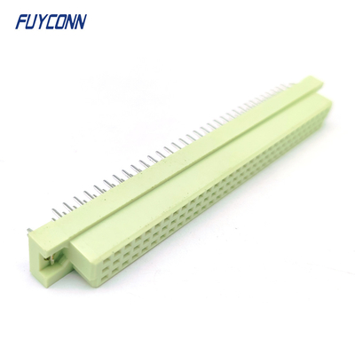 3 linhas 96 pin simples Tipo DIN41612 Conector Fêmea PCB reta