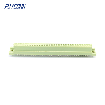 DIN41612 Fábrica de conectores 2 linhas 2*32P 64P PCB Feminino 41612 Conector W/ Harpoon