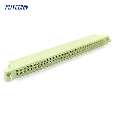 DIN41612 Fábrica de conectores 2 linhas 2*32P 64P PCB Feminino 41612 Conector W/ Harpoon