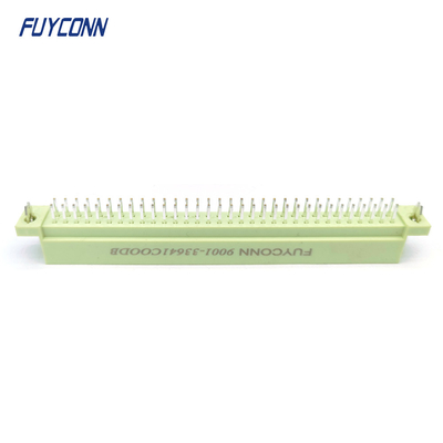 DIN41612 Conector masculino 64Pin PCB recto 2 linhas 2*32pin Eurocard Connector W/ Harpoon
