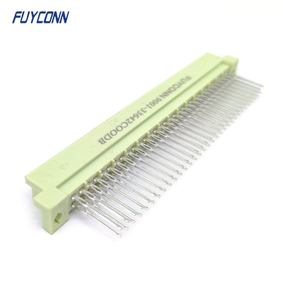 2 linhas DIN41612 Conector 2*32P 64pin Press Pin masculino fornecedor de conectores europeus
