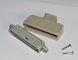 Conector de 50 Pin Champ Solder Male Centronics com o grampo plástico da tampa ou do fio