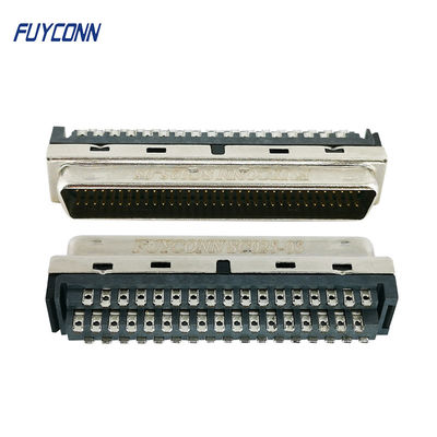 Conector SCSI de cabo masculino 68 pin com terminal de solda Conector de cabo MDR