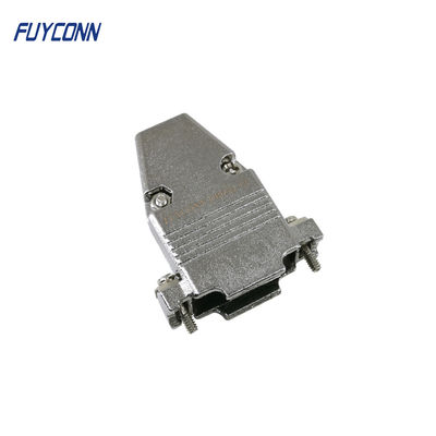 Capuz de ligação de metal niquelado de forma T 15 pin D SUB