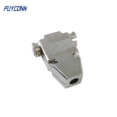 Capuz de ligação de metal niquelado de forma T 15 pin D SUB