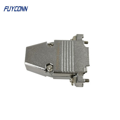 Capuz de ligação de metal niquelado de forma T 15 pin D SUB