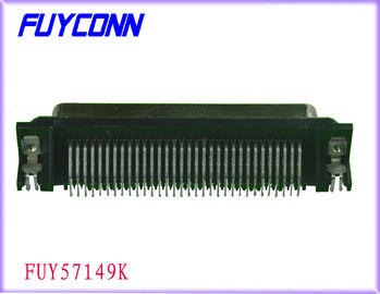 Conector do receptáculo do ângulo direito do PWB de 36 Pin Centronic com o fechamento da placa do PWB