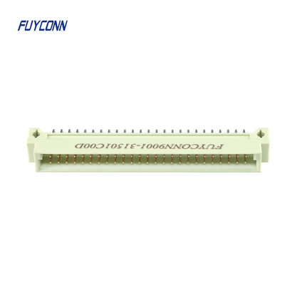 DIN41612 a imprensa fêmea Pin Eurocard Connector 3x32Pin 64P 96P 3 enfileira