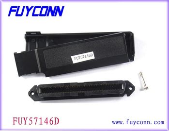 Conector fêmea do campeão do Pin Centronic IDC de TYCO 64 com entrada lateral, cabo RJ21