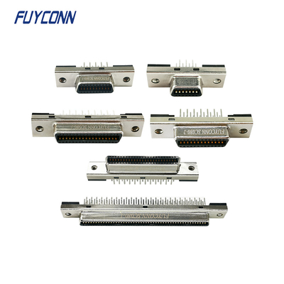 Fêmea reta do conector 100pin 68pin 50pin 36pin 20pin 14pin do PWB SCSI
