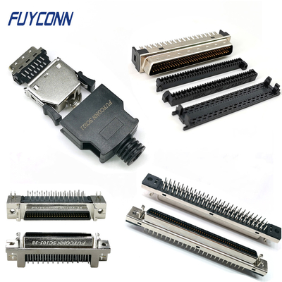 Conector SCSI de 68 pinos, tipo masculino, conector MDR de 68 pinos