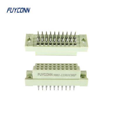 Conector Eurocard Feminino sem solda 3 linhas 3x10pin 20pin 30pin DIN41612