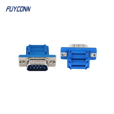 Conector de fita de friso do cabo IDC, conector da fita D-SUB do homem 9pin
