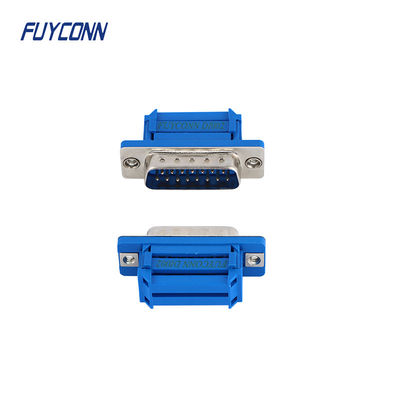 Frisando cabografe 15 Pin Ribbon Connector, conector masculino da fita D-SUB de IDC