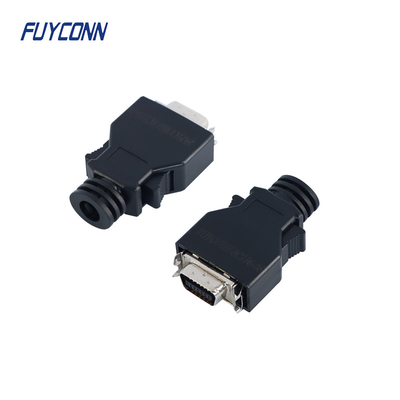 servo masculino da solda do conector de fita de 1.27mm SCSI 14 Pin Mini D