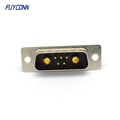 7Pin conectores retos do PWB D-SUB, conector atual alto do DB do homem 7W2
