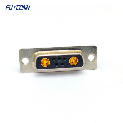 7 a fêmea reta da maneira 7W2 fixa o tipo do PWB do conector do PWB D-SUB do DB