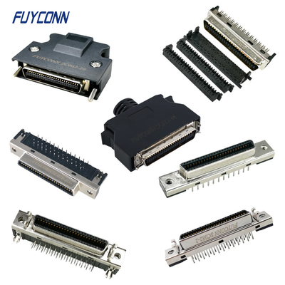 Conector SCSI MDR PCB SOLD CUP IDC CRIMP 1,27mm 50pin Connector China