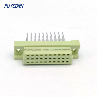 13 mm Fêmea DIN 41612 Conector 3 fileiras 30 pin Press Pin DIN41612 Conector