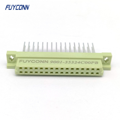 DIN41612 Conector de 13 mm 2*16P 32 pin Press Pin DIN41612 Conector feminino