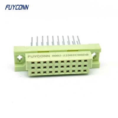13mm 30Pin DIN 41612 Conector 3Rays 330 PCB reta Fêmea DIN41612 Conector