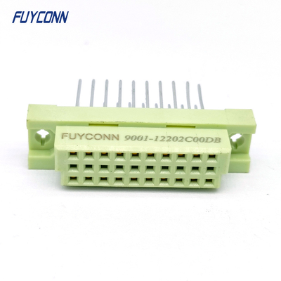 15mm 20Pin DIN 41612 Conector 3Rays 320 PCB Direito Fêmea DIN41612 Conector